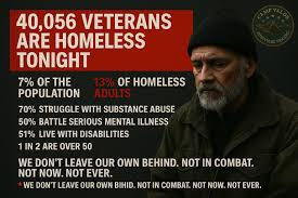 Veterans make up 7% of the population, but 13% of homeless adults