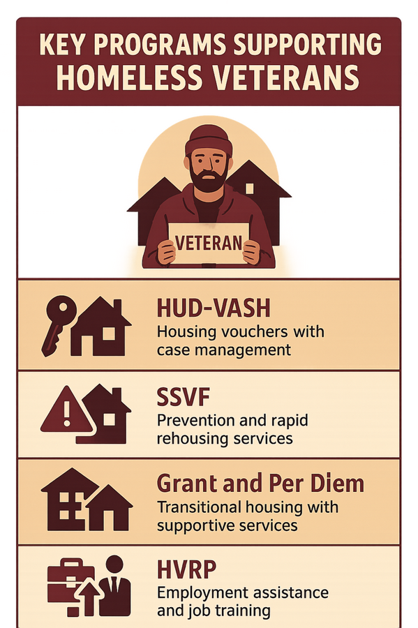 From Crisis to Comfort: Programs Assisting Homeless Veterans